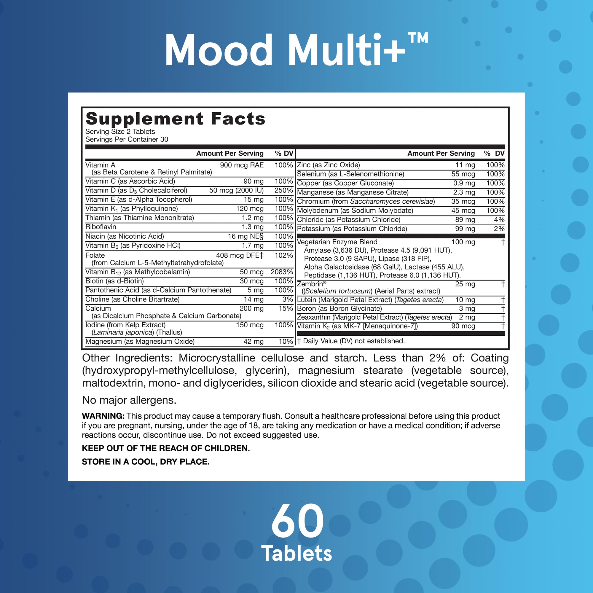 Foto 6 pulgar | Suplemento Jarrow Formulas Multi+ Mood 60 Comprimidos - Venta Internacional.