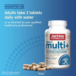 Foto 6 | Suplemento Jarrow Formulas Multi+ Mood 60 Comprimidos - Venta Internacional.