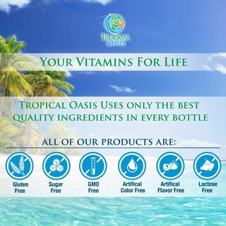 Foto 7 | Soporte Líquido Para Articulaciones Tropical Oasis Glucosamina 1500 Mg - Venta Internacional.