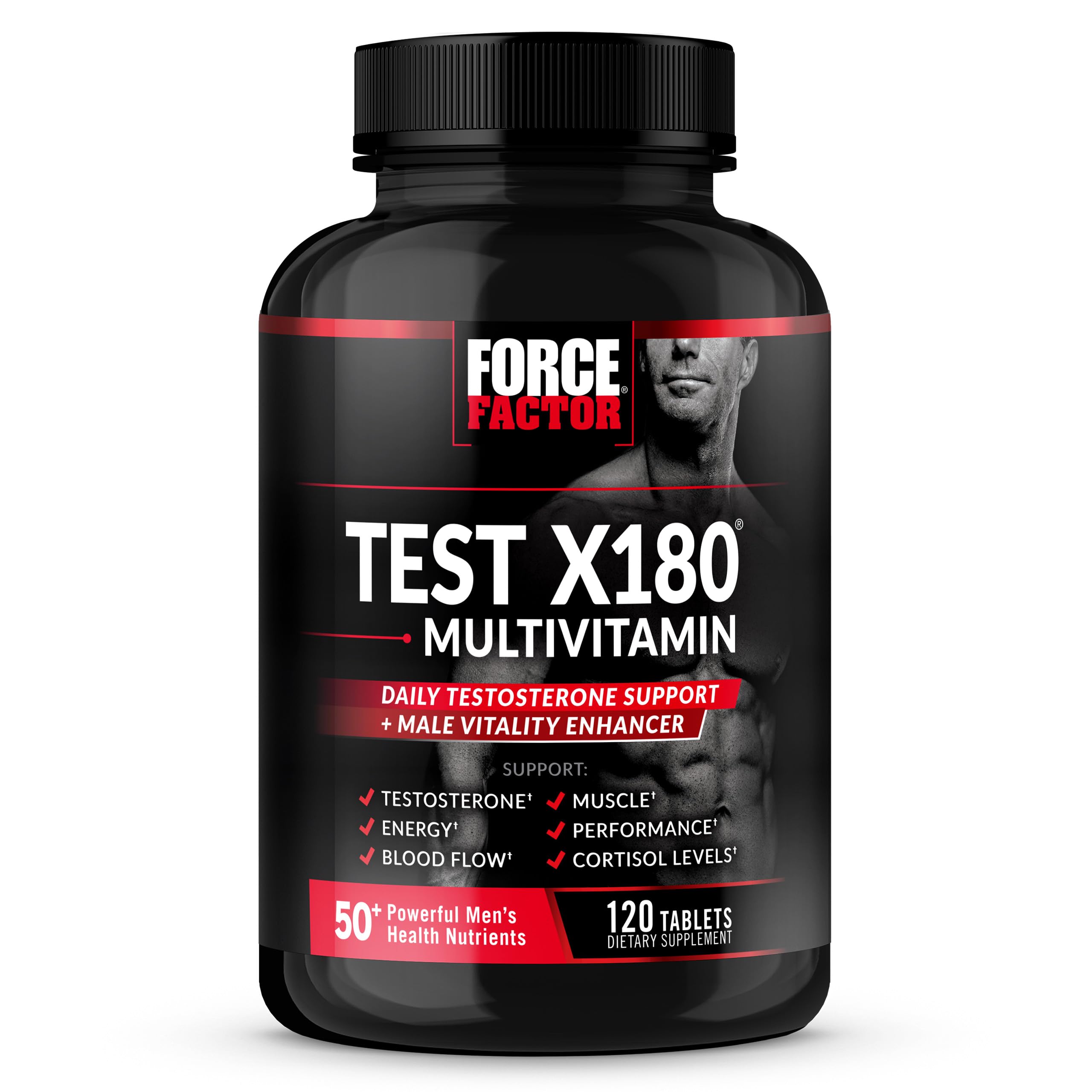 Foto 2 pulgar | Multivitamínico Force Factor Test X180 Para Hombres 120 Comprimidos - Venta Internacional.