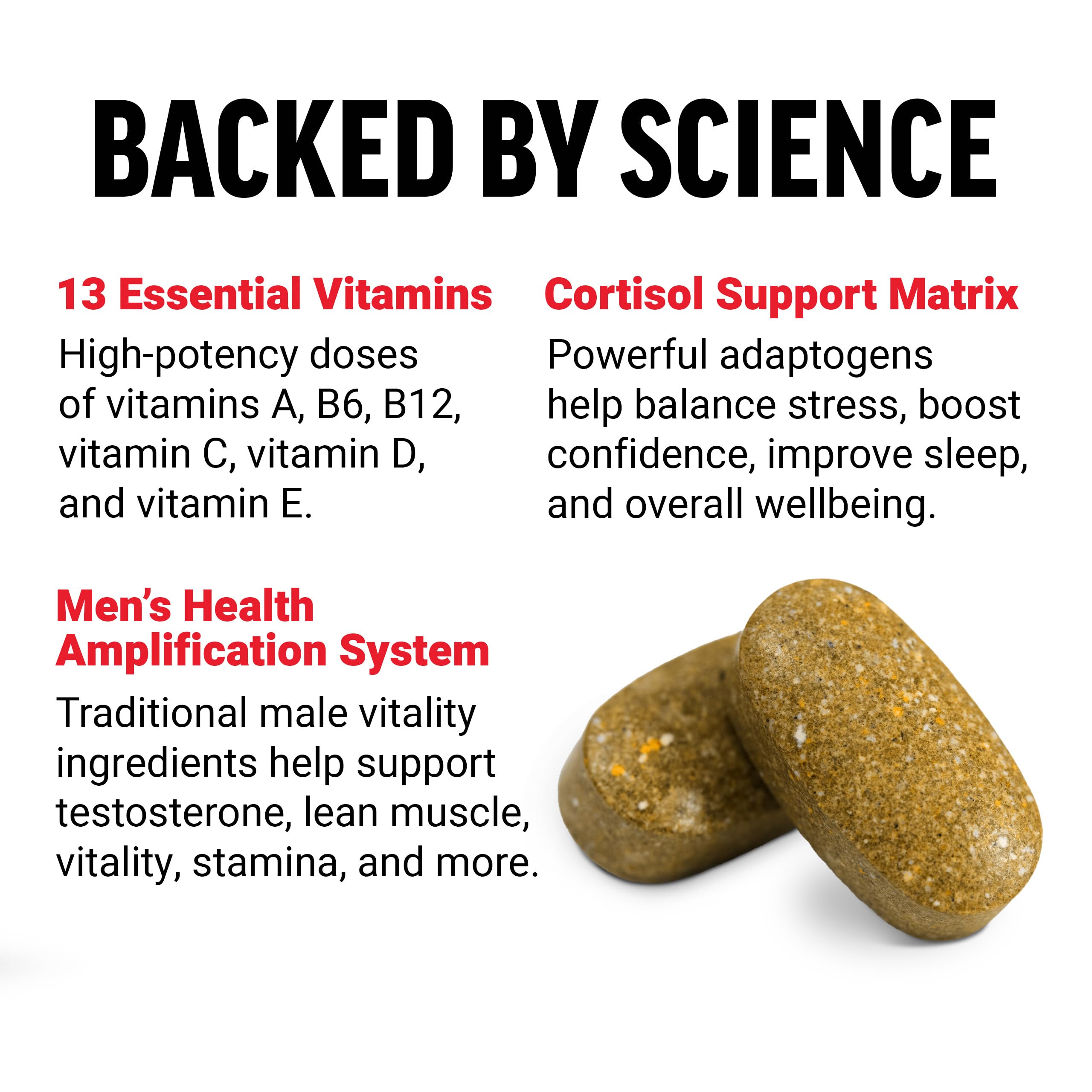 Foto 4 pulgar | Multivitamínico Force Factor Test X180 Para Hombres 120 Comprimidos - Venta Internacional.
