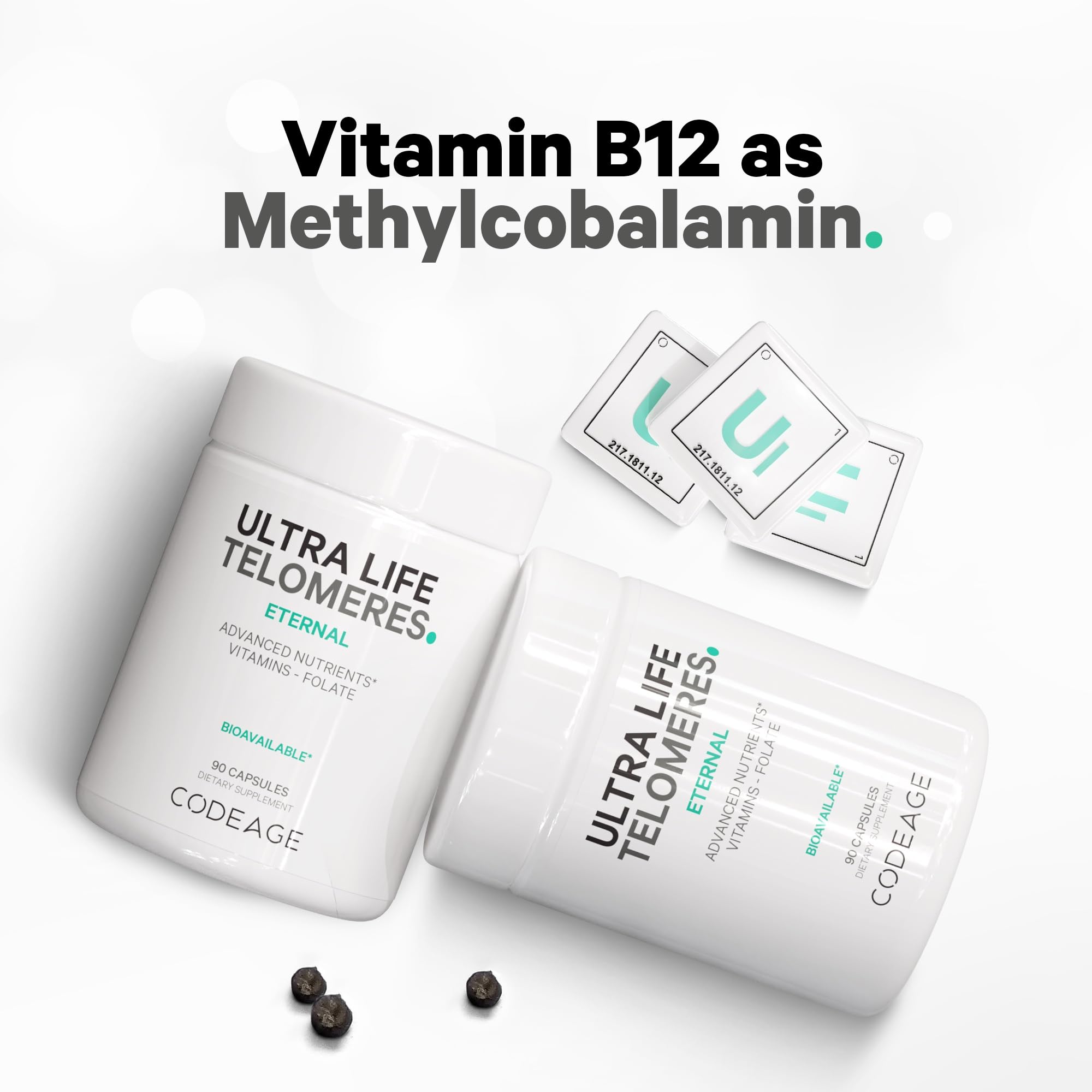 Foto 4 | Suplemento Codeage Ultra Life Telomeres 90 Cápsulas - Venta Internacional.