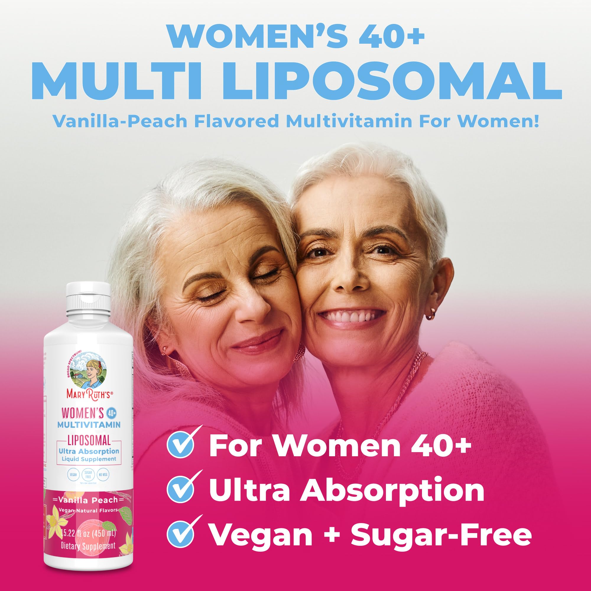 Foto 8 pulgar | Suplemento Multivitamínico Maryruth Organics Para Mujeres Mayores De 40 Años, 450 Ml - Venta Internacional.