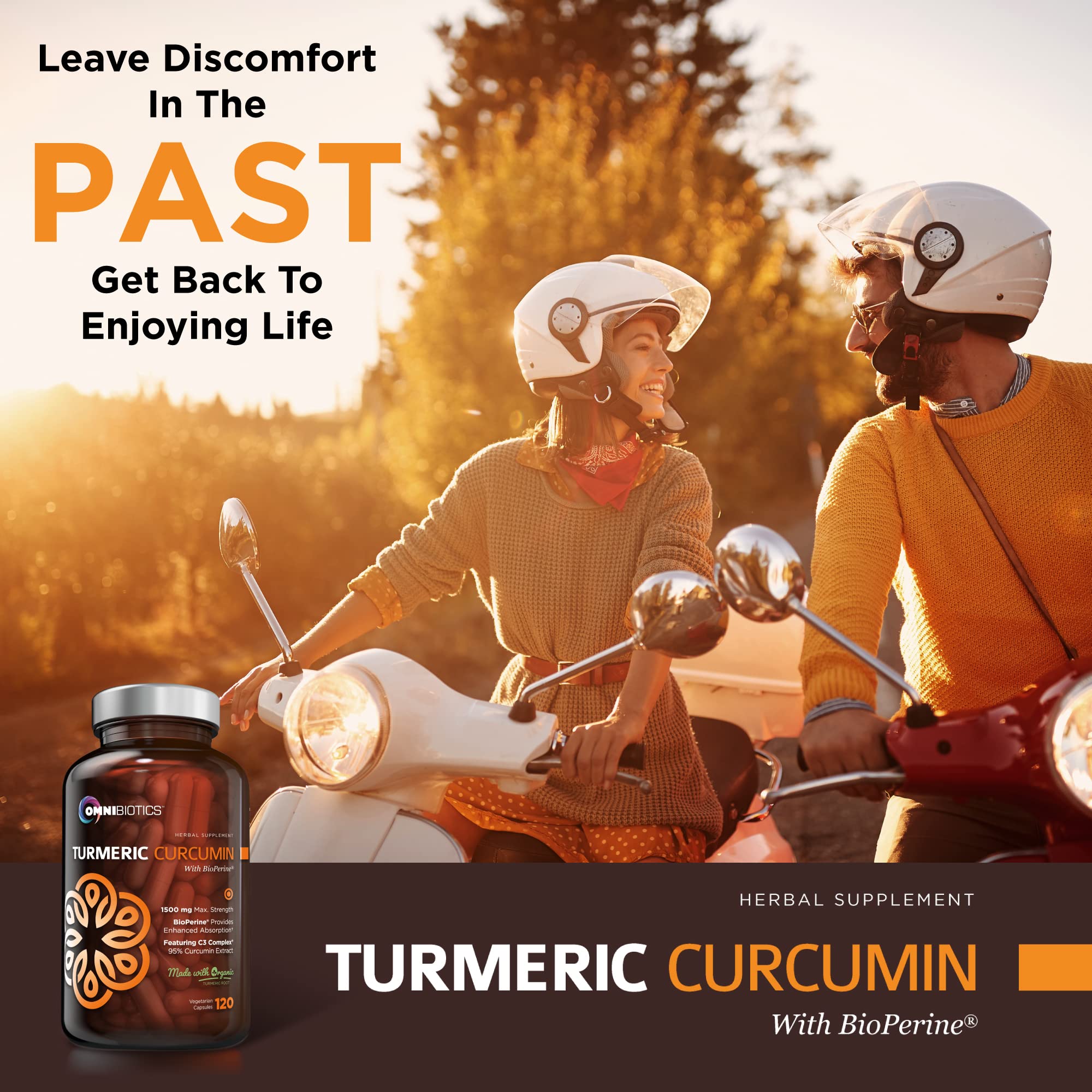 Foto 6 pulgar | Suplemento De Curcumina De Cúrcuma Orgánica Omnibiotics 1500 Mg - Venta Internacional.