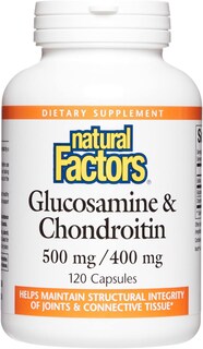 Foto 1 | Suplemento Natural Factors Con Glucosamina Y Condroitina 120 Cápsulas - Venta Internacional.