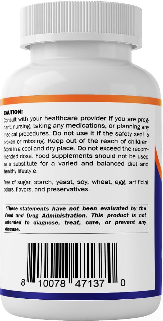 Foto 8 pulgar | Suplemento Vitamático De Lactoferrina 250 Mg, 60 Cápsulas Vegetales - Venta Internacional.