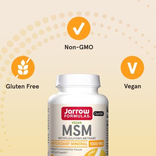 Foto 5 | Suplemento Jarrow Formulas Msm 1000 Mg 120 Comprimidos - Venta Internacional.