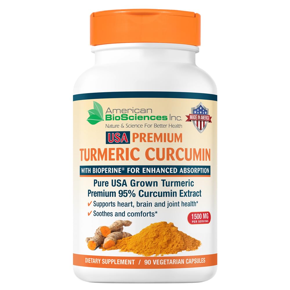 Foto 2 pulgar | Suplemento De Cúrcuma Premium De American Biosciences Usa 1500 Mg - Venta Internacional.