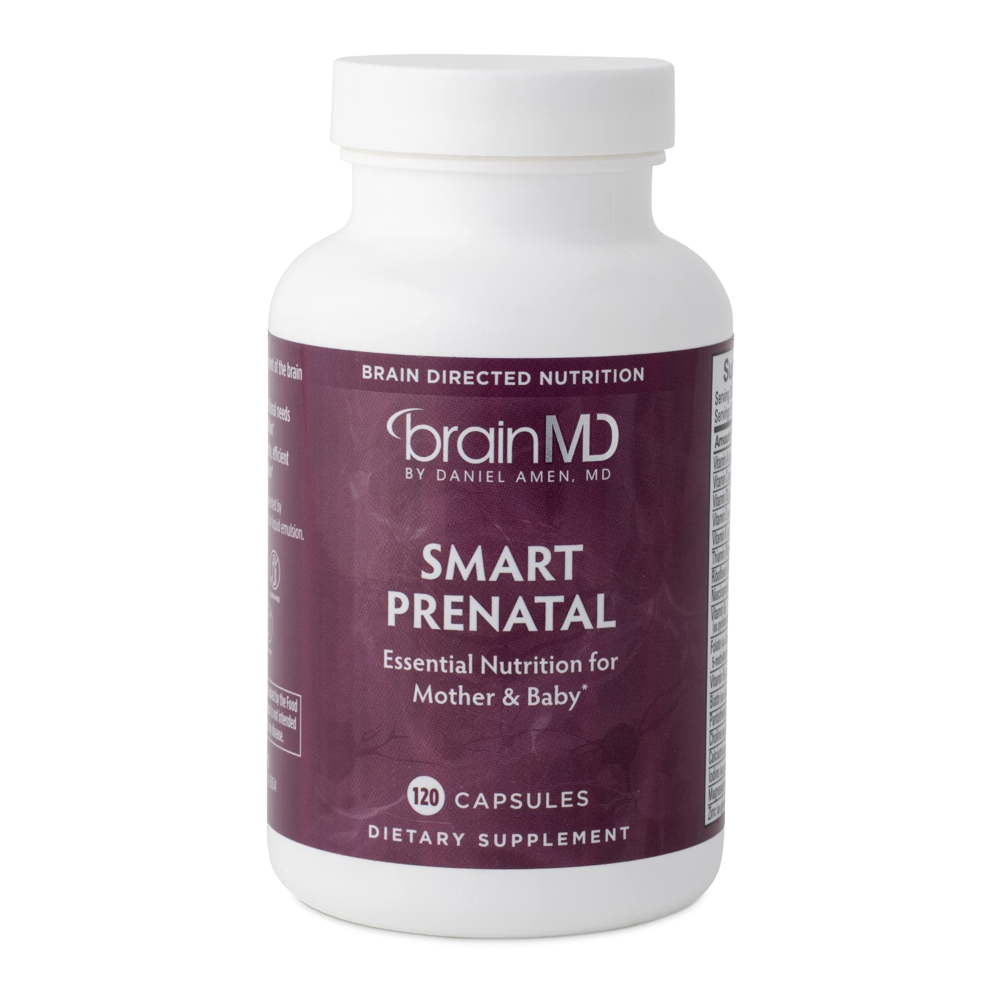 Foto 2 pulgar | Suplemento Brainmd Dr Amen Smart Prenatal 120 Cápsulas - Venta Internacional.