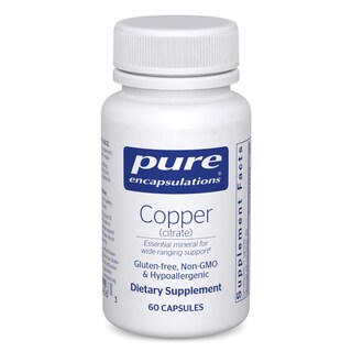 Foto 1 | Suplemento Pure Encapsulations De Citrato De Cobre, 60 Cápsulas - Venta Internacional.