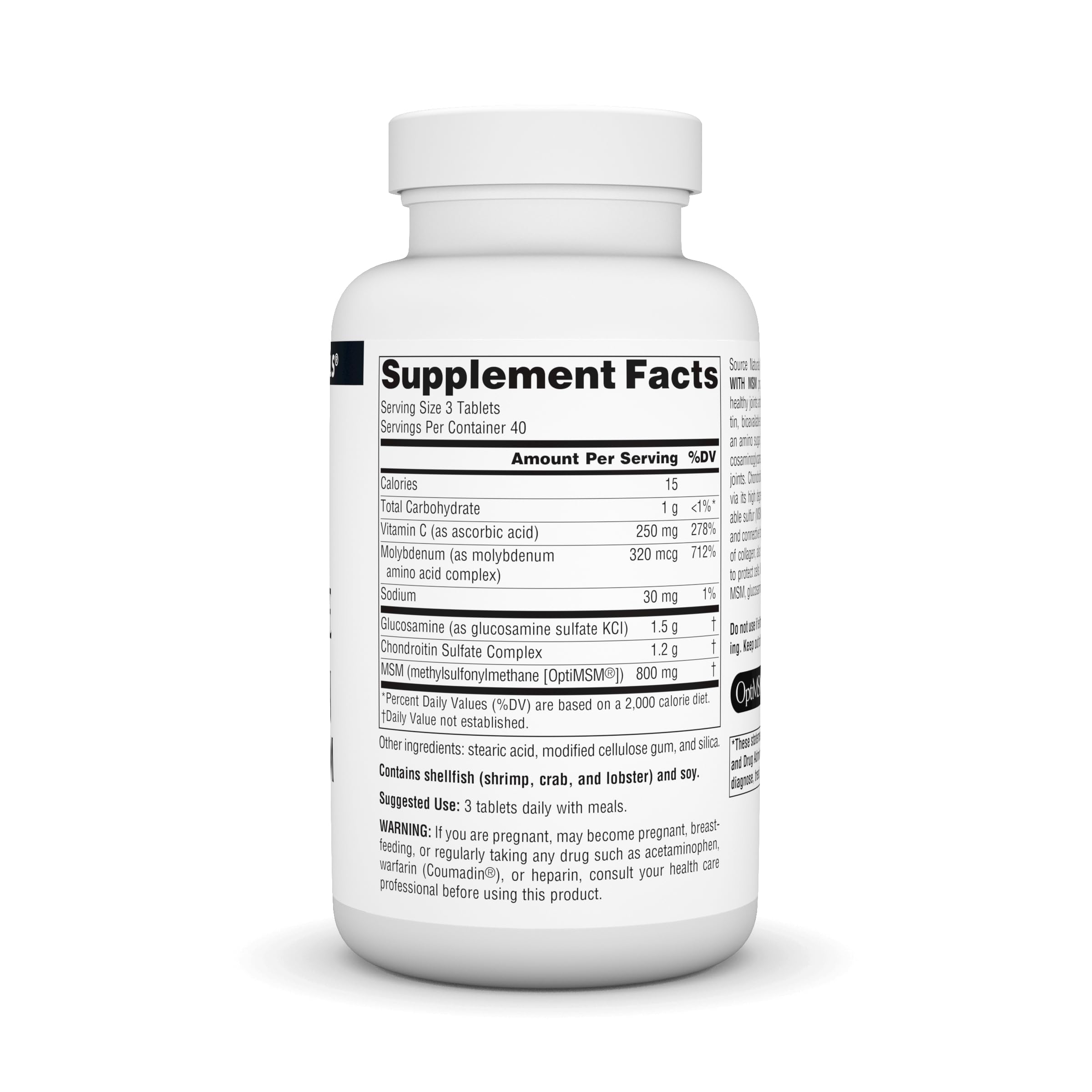 Foto 3 pulgar | Complejo De Glucosamina Y Condroitina Supplement Source Naturals - Venta Internacional.