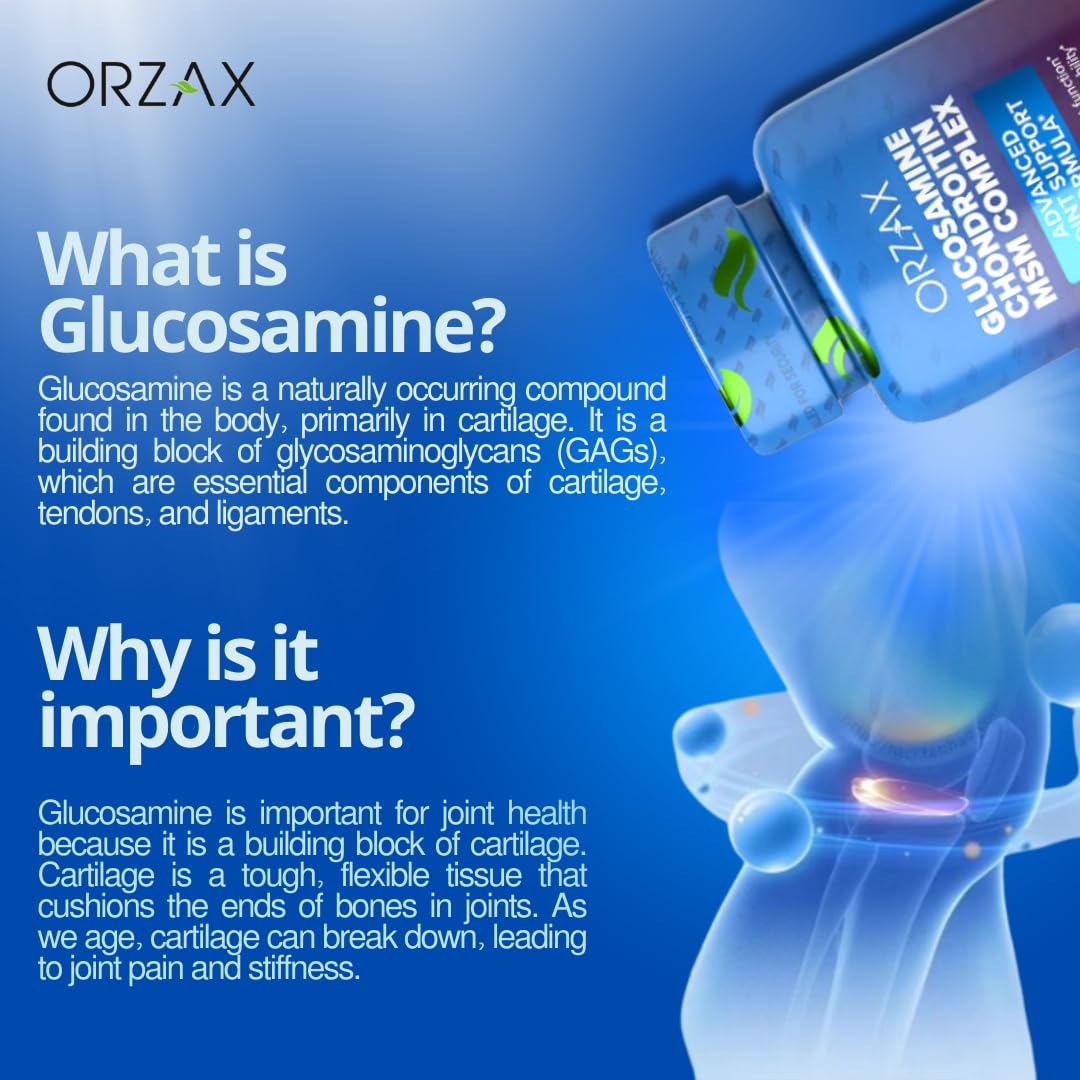 Foto 3 pulgar | Supplement Orzax All-in-one Joint Support 90 Comprimidos - Venta Internacional.