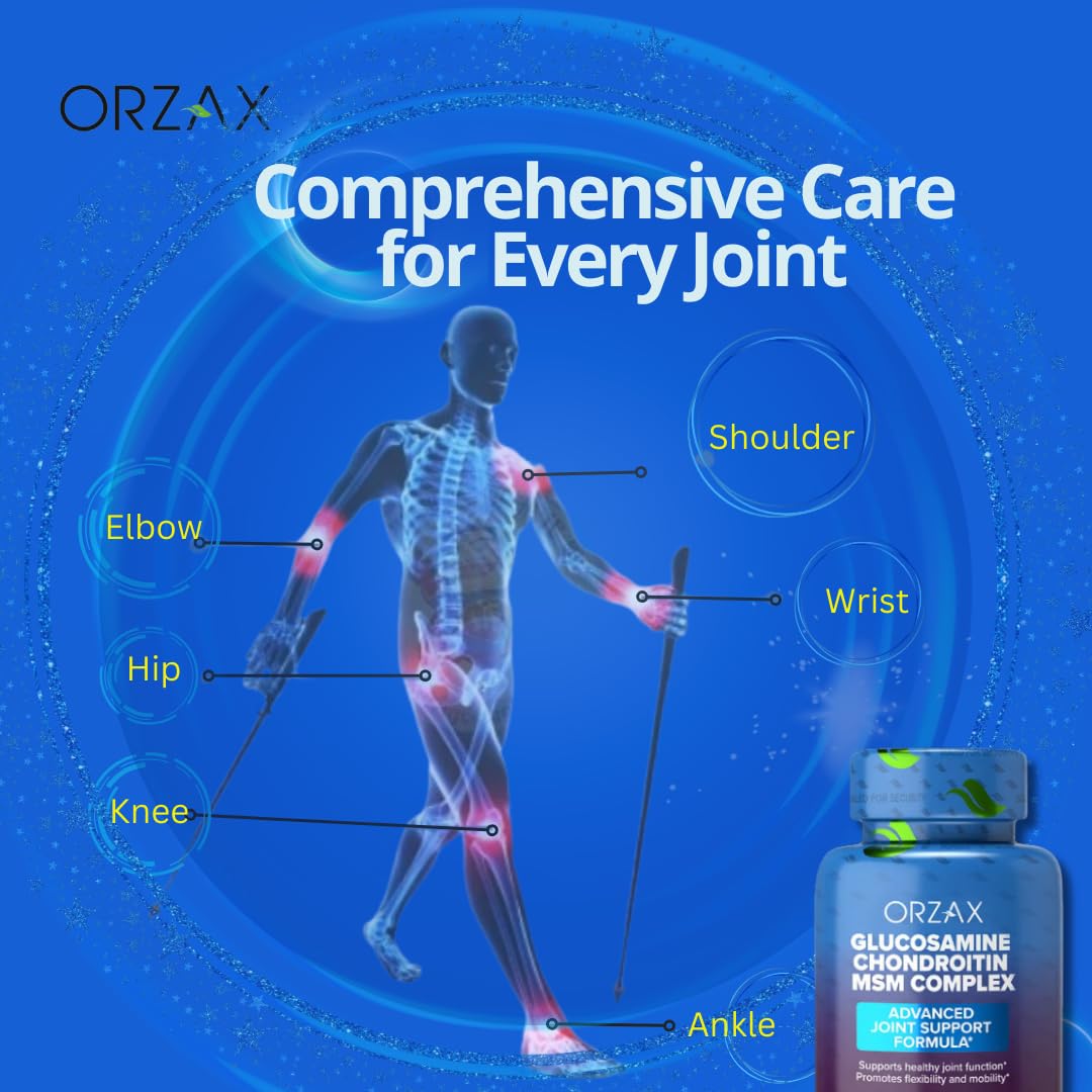 Foto 5 pulgar | Supplement Orzax All-in-one Joint Support 90 Comprimidos - Venta Internacional.
