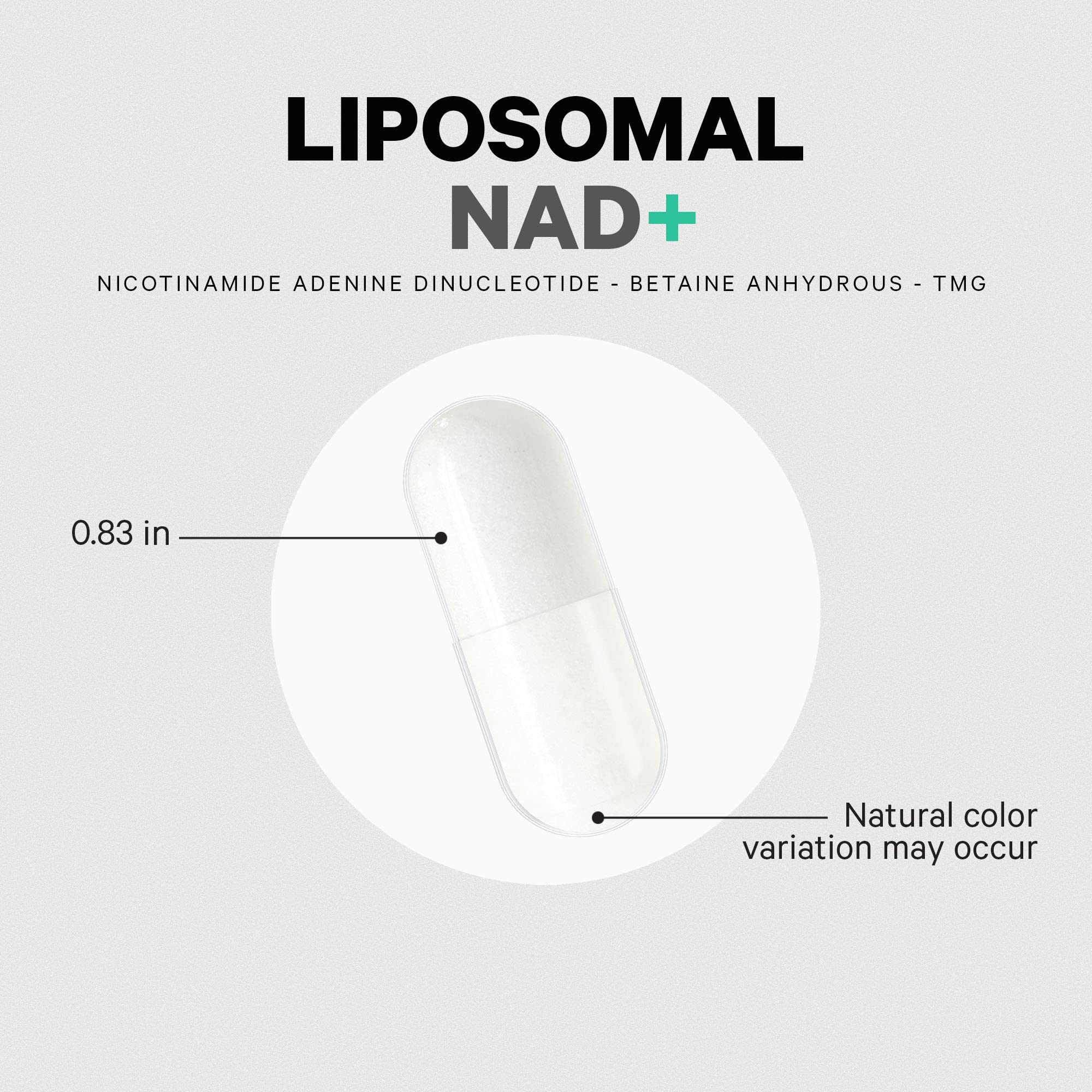 Foto 7 pulgar | Suplemento Codeage Liposomal Nad+ 500 Mg Con Betaína 60 Cápsulas - Venta Internacional.
