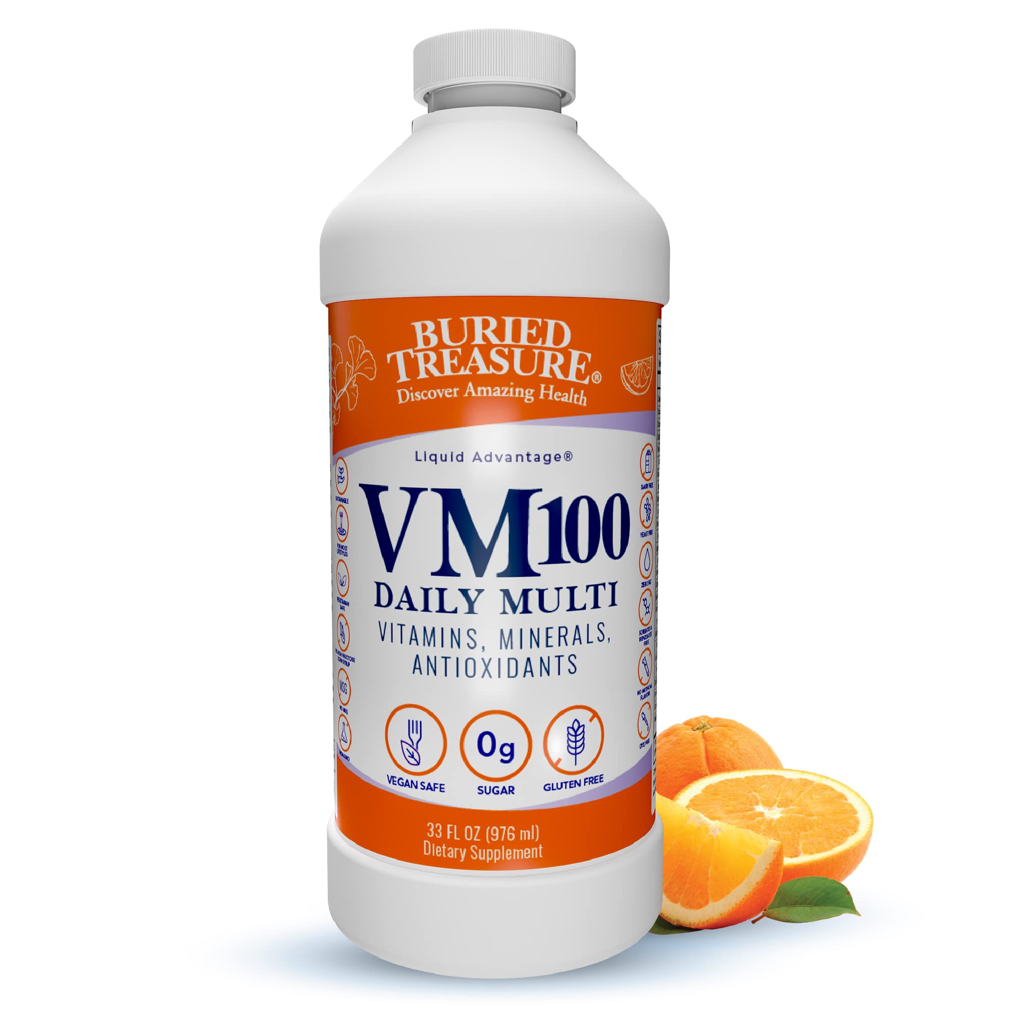 Foto 2 pulgar | Suplemento Buried Treasure Vm100 Complete, 960 Ml, Sabor A Naranja - Venta Internacional.