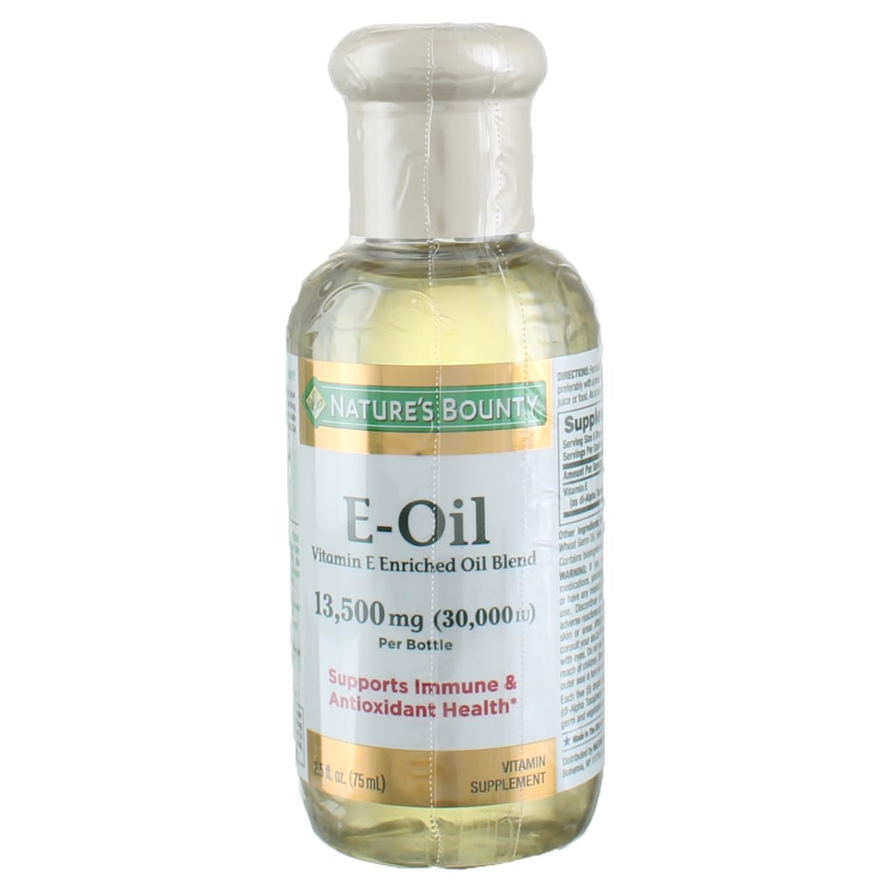 Foto 2 pulgar | Aceite de Vitamina E Nature's Bounty 30 000 Ui Tópico/oral 75 Ml - Venta Internacional