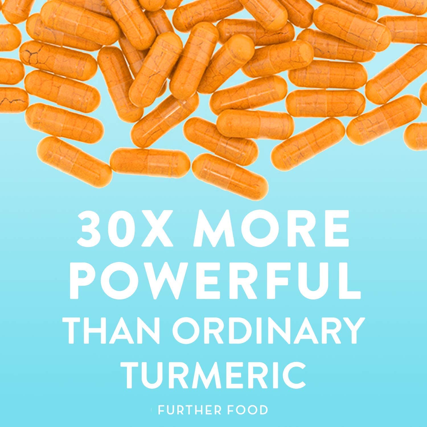 Foto 3 pulgar | Complement Further Food Premium Curcumina Cúrcuma 500 Mg - Venta Internacional.