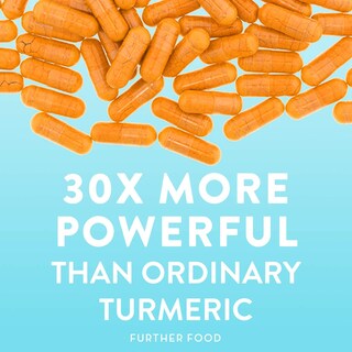 Foto 2 | Complement Further Food Premium Curcumina Cúrcuma 500 Mg - Venta Internacional.
