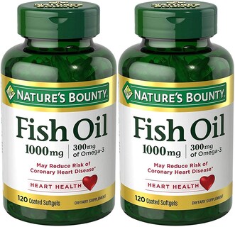 Foto 1 | Suplemento de Aceite de Pescado Nature's Bounty 1000 mg 240 Cápsulas Blandas - Venta Internacional