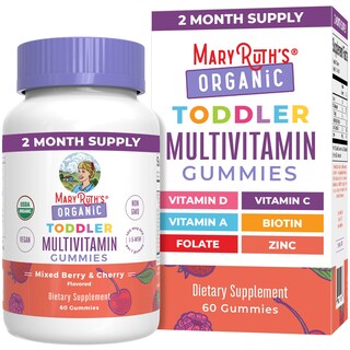 Foto 1 | Gomitas De Vitaminas Maryruth Organics Para Niños Pequeños De 2 Años O Más, 60 Unidades - Venta Internacional.