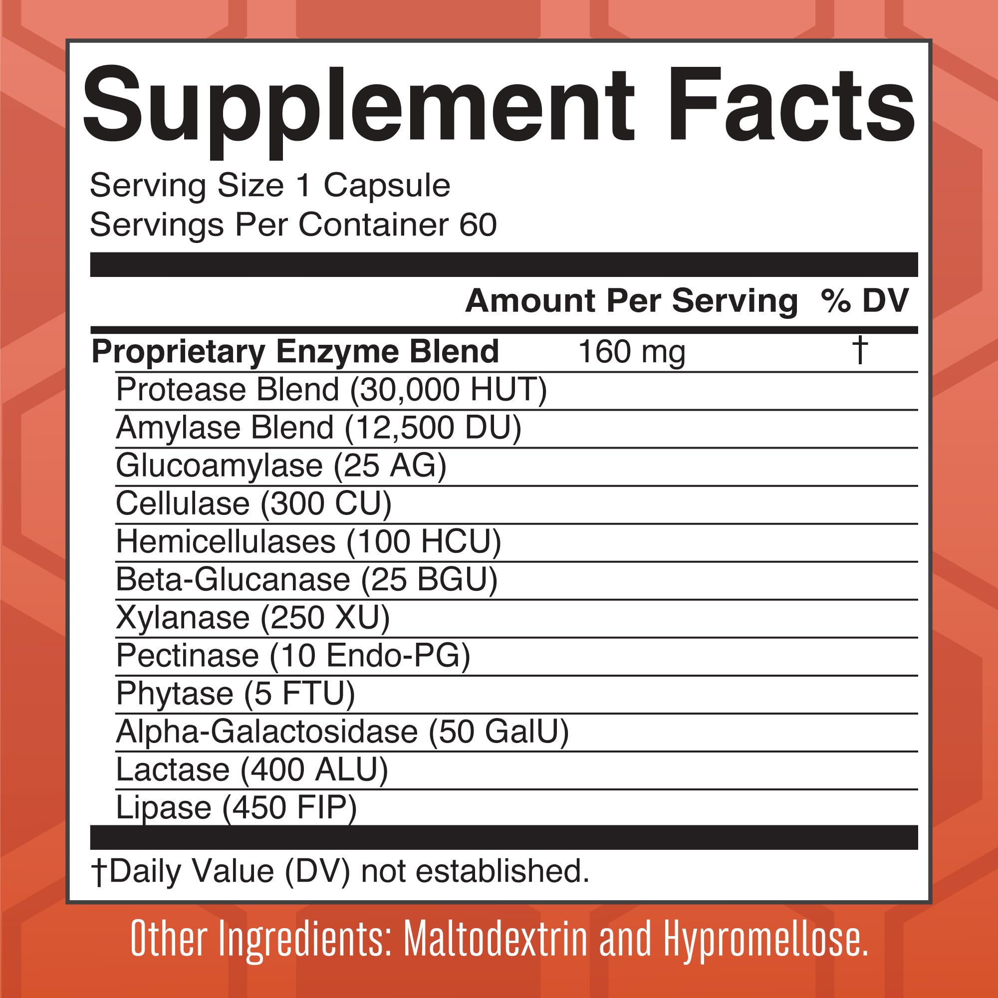 Foto 5 | Suplemento Maryruth Organics Gluten Enzymes 60 Cápsulas - Venta Internacional.