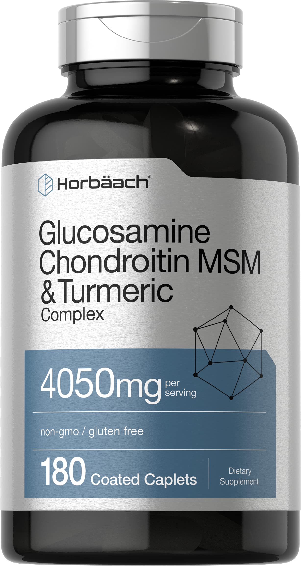 Foto 2 pulgar | Complemente La Glucosamina Y Condroitina De Horbäach Con Cúrcuma Y Msm - Venta Internacional.