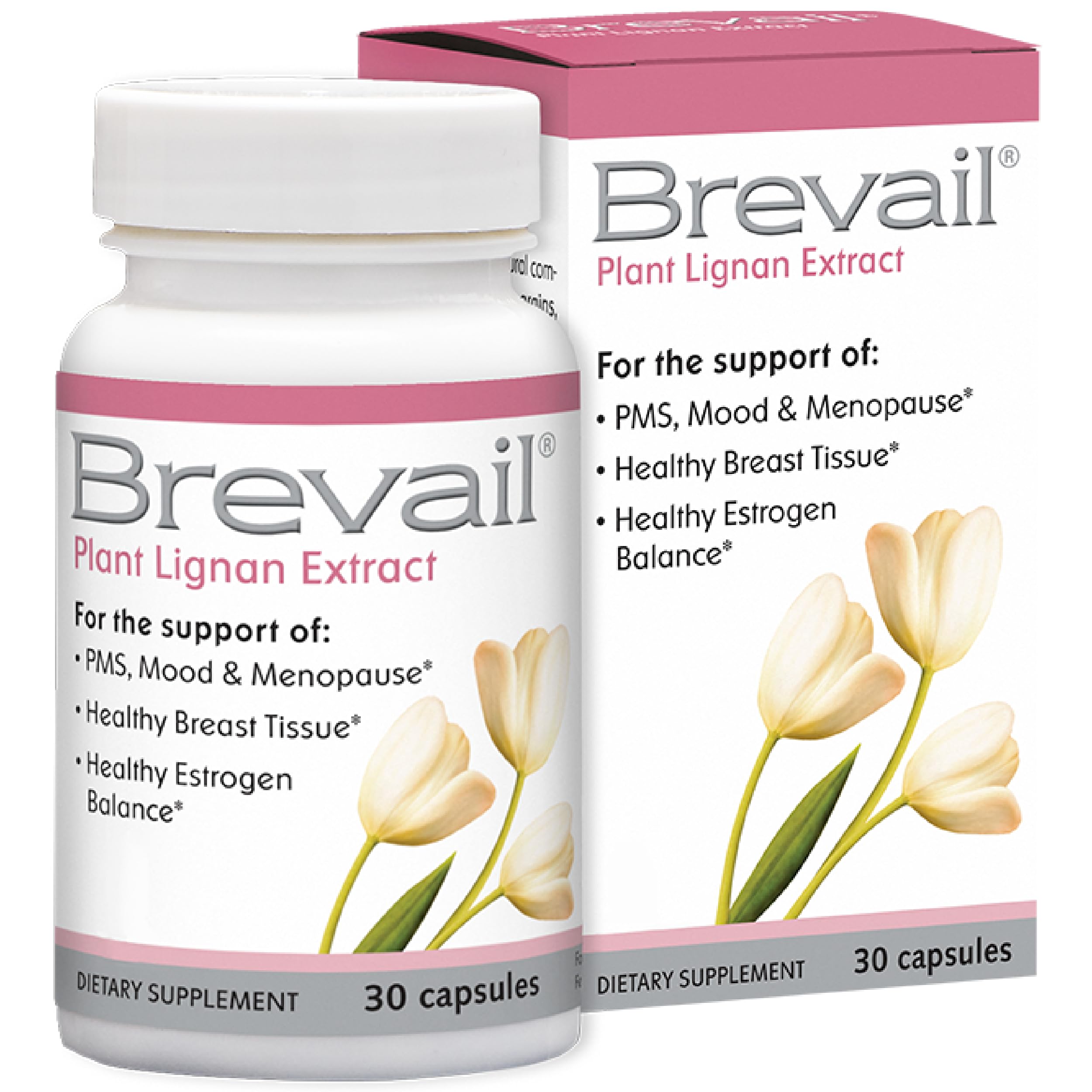 Suplemento De Extracto De Lignano Vegetal Brevail De Barlean, 30 Cápsulas - Venta Internacional.