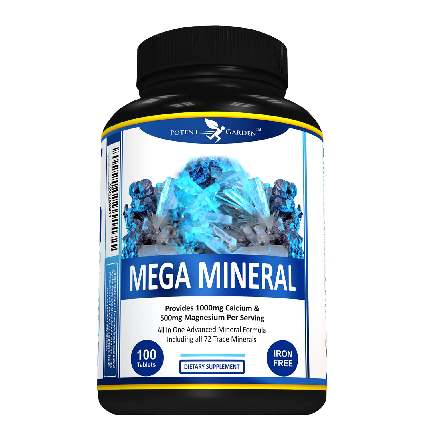 Foto 1 | Suplemento Potent Garden Mega Mineral Complex 100 Pastillas - Venta Internacional.