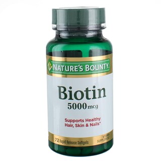 Foto 1 | Suplemento Nature's Bounty Biotin En Cápsulas Blandas Líquidas De 5000 Mcg X72 - Venta Internacional.