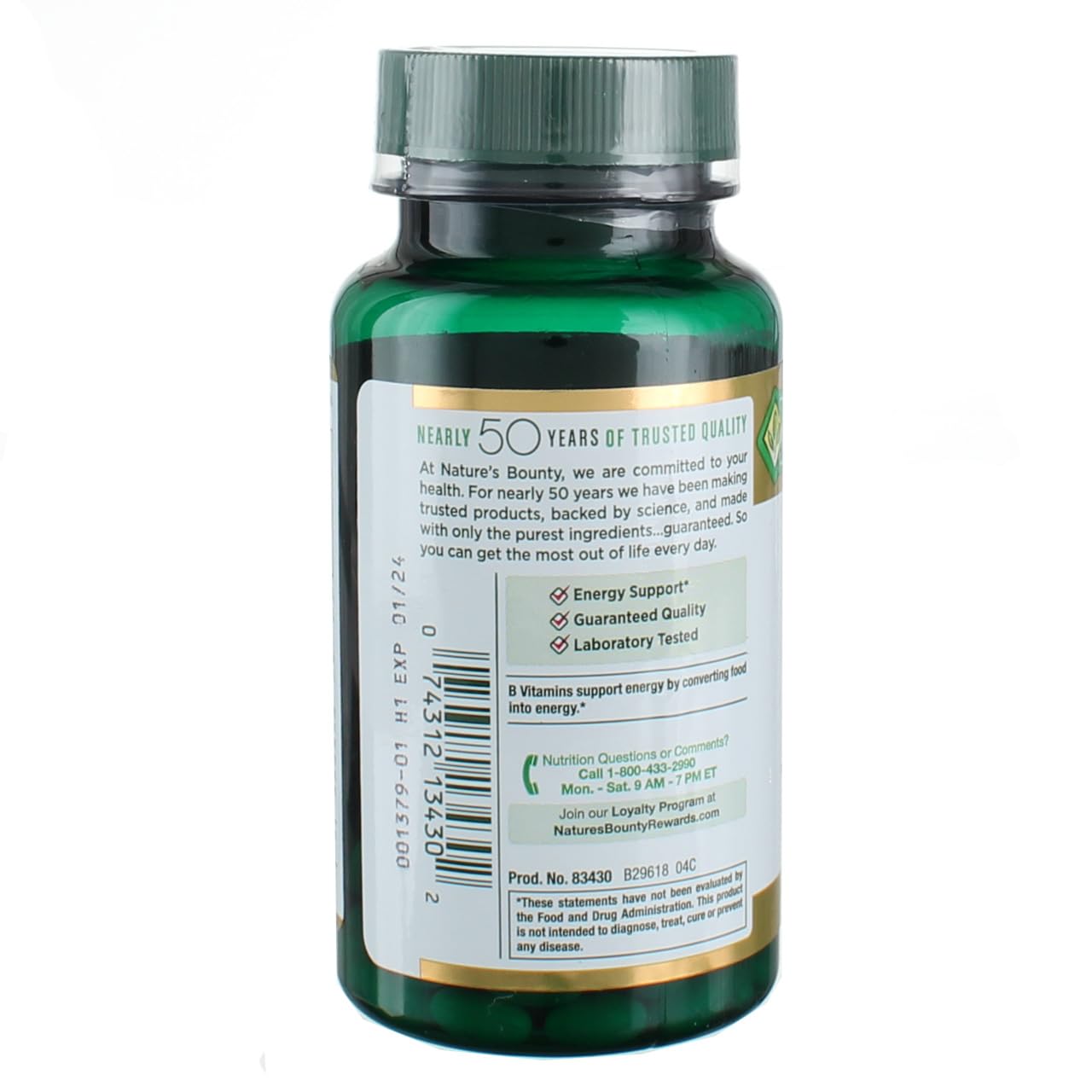 Foto 4 pulgar | Suplemento Nature's Bounty Biotin En Cápsulas Blandas Líquidas De 5000 Mcg X72 - Venta Internacional.