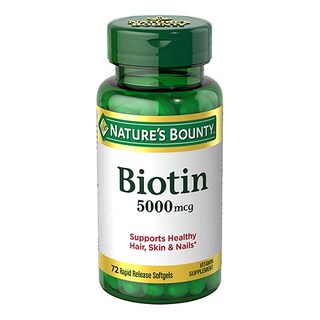 Foto 5 | Suplemento Nature's Bounty Biotin En Cápsulas Blandas Líquidas De 5000 Mcg X72 - Venta Internacional.