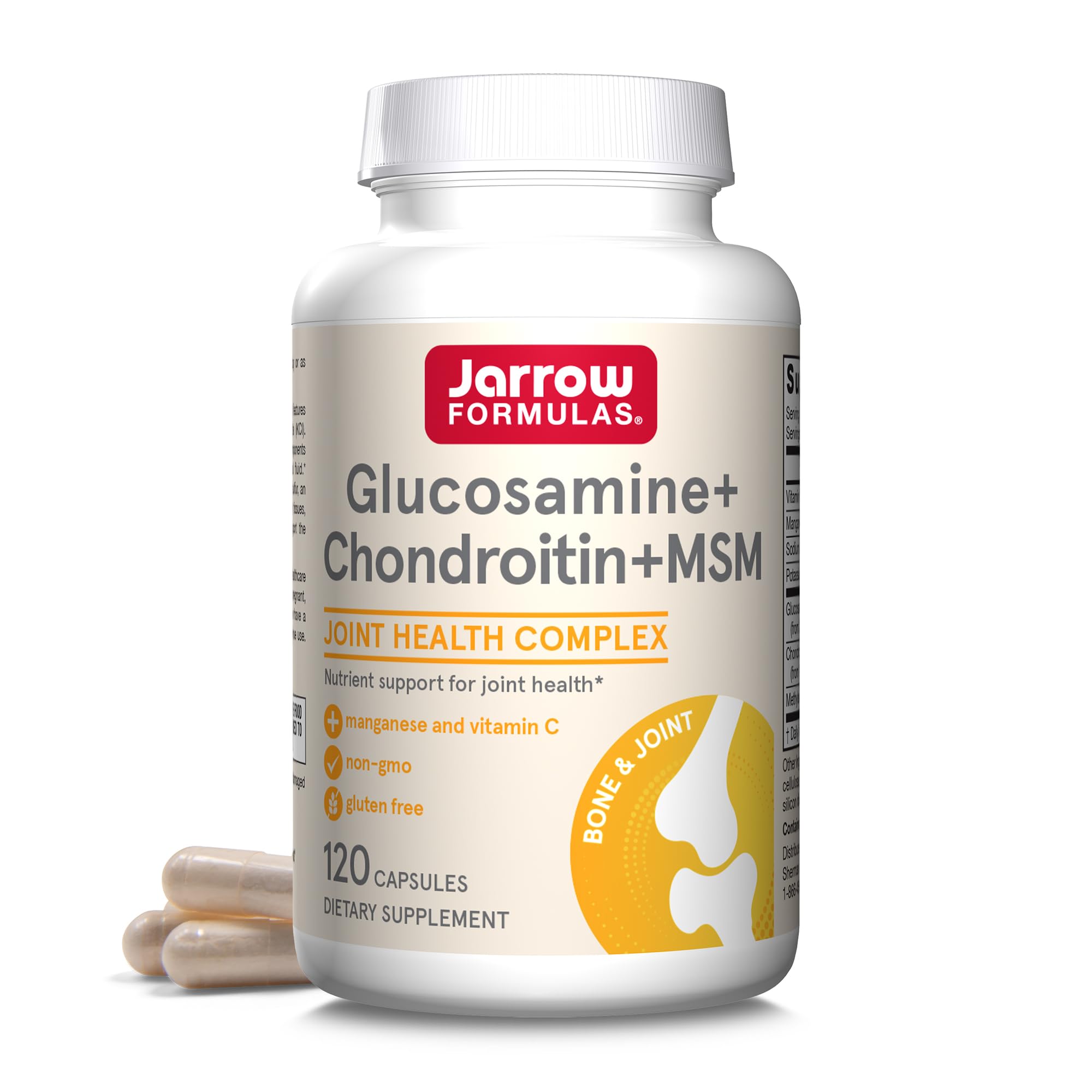 Foto 2 pulgar | Suplemento Jarrow Formulas Con Glucosamina, Condroitina Y Msm - Venta Internacional.