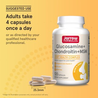 Foto 7 | Suplemento Jarrow Formulas Con Glucosamina, Condroitina Y Msm - Venta Internacional.