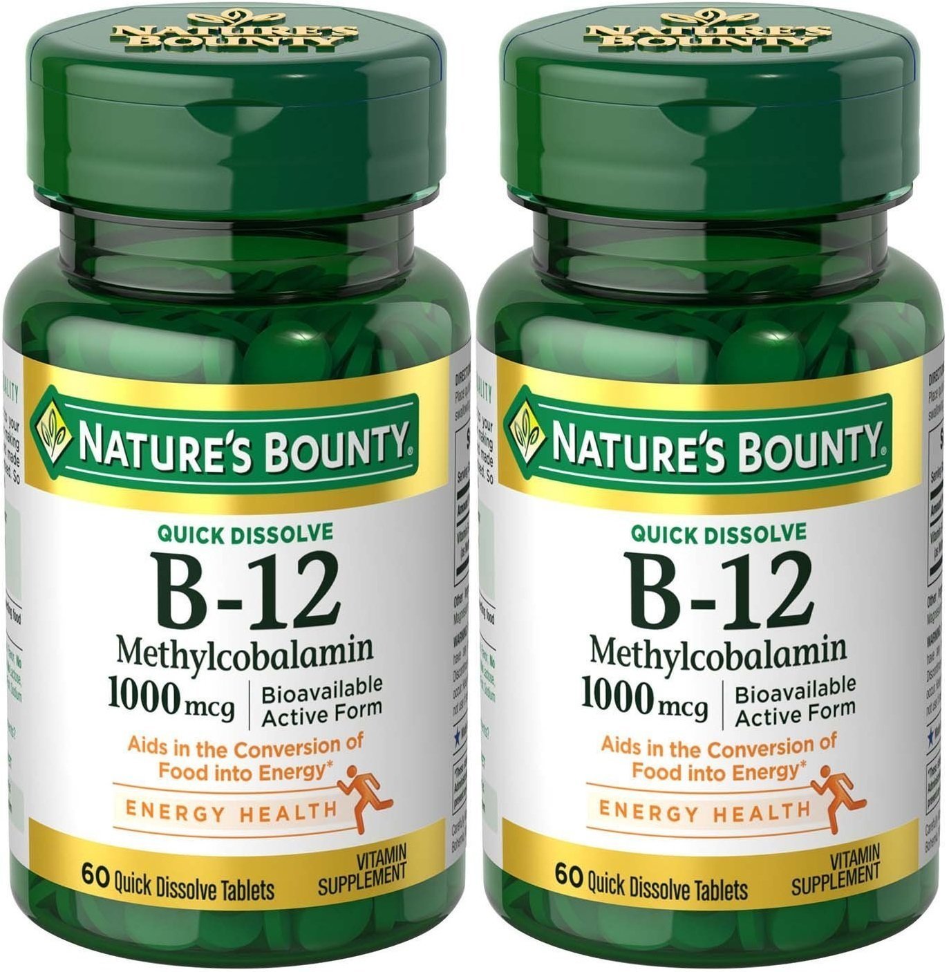 Foto 2 pulgar | Suplemento Nature's Bounty De Metilcobalamina B12 1000 Mcg - Venta Internacional.