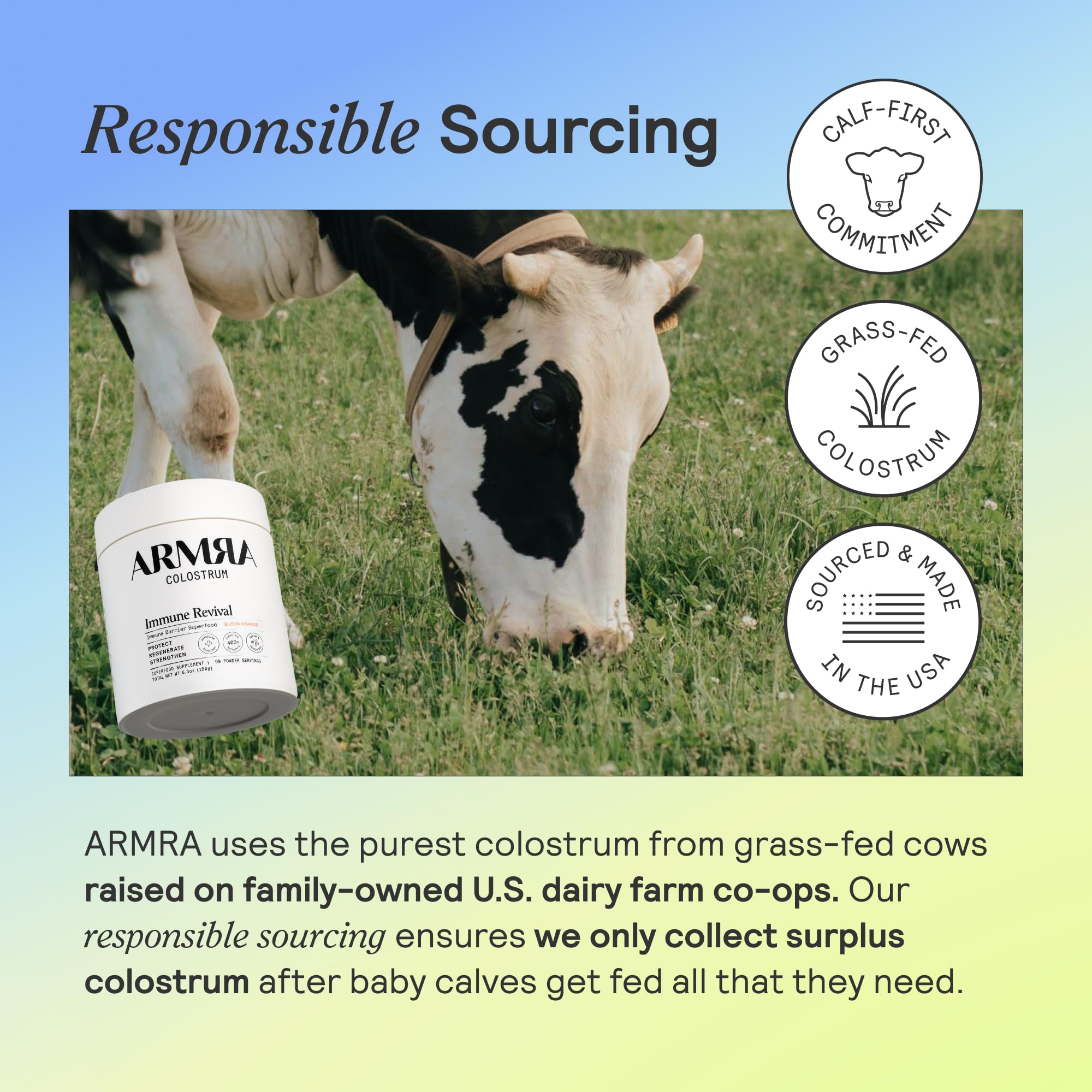 Foto 5 | Suplemento Armra Colostrum™ Premium Powder 120 Porciones - Venta Internacional.