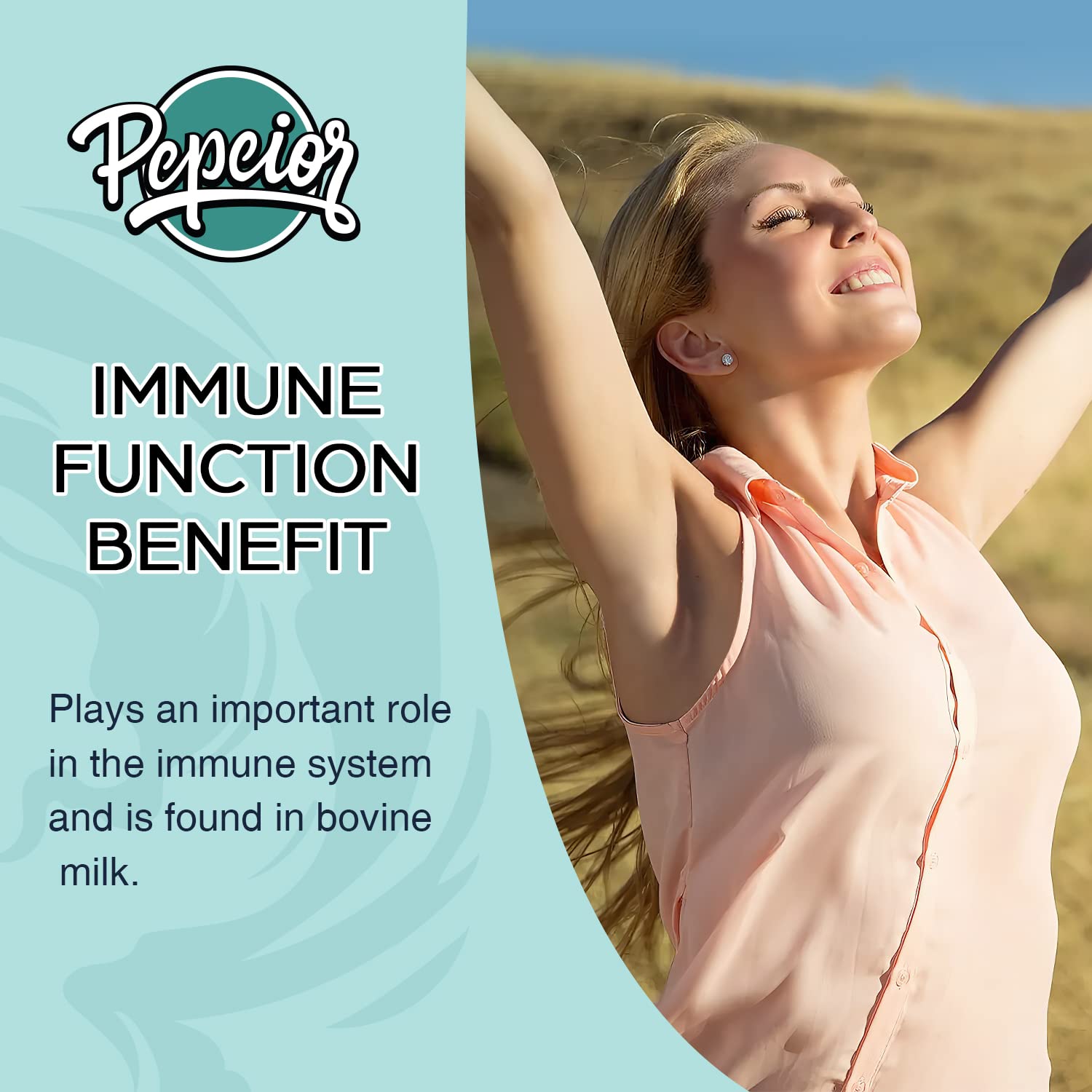 Foto 4 pulgar | Suplementos De Lactoferrina Bovina Liposomal Superior 1000 Mg 60 Cápsulas Blandas - Venta Internacional.