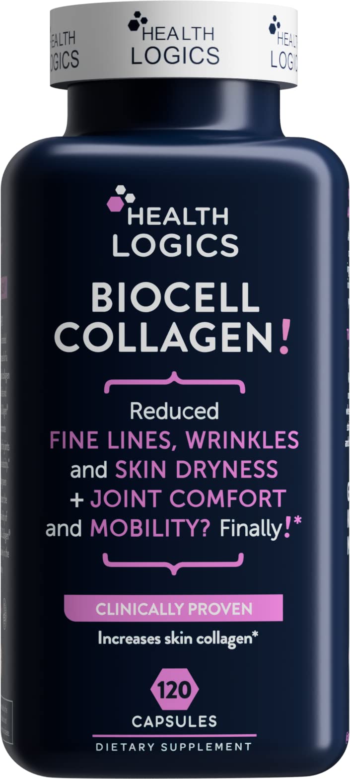 Foto 1 | Suplemento Health Logics Biocell Colágeno 120 Cápsulas - Venta Internacional.