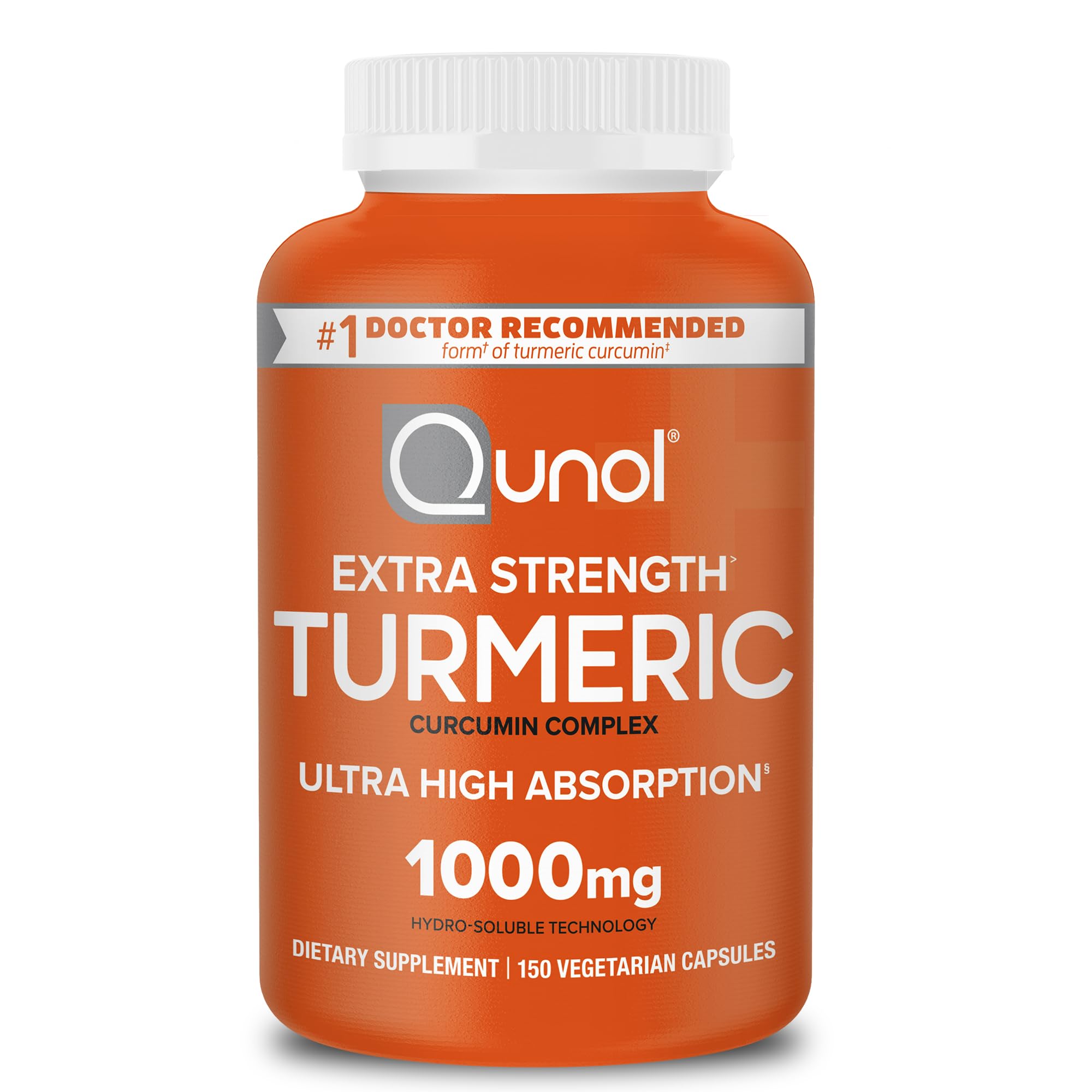 Foto 1 | Suplemento Qunol, Cúrcuma Y Curcumina, 1000 Mg, 150 Cápsulas - Venta Internacional.