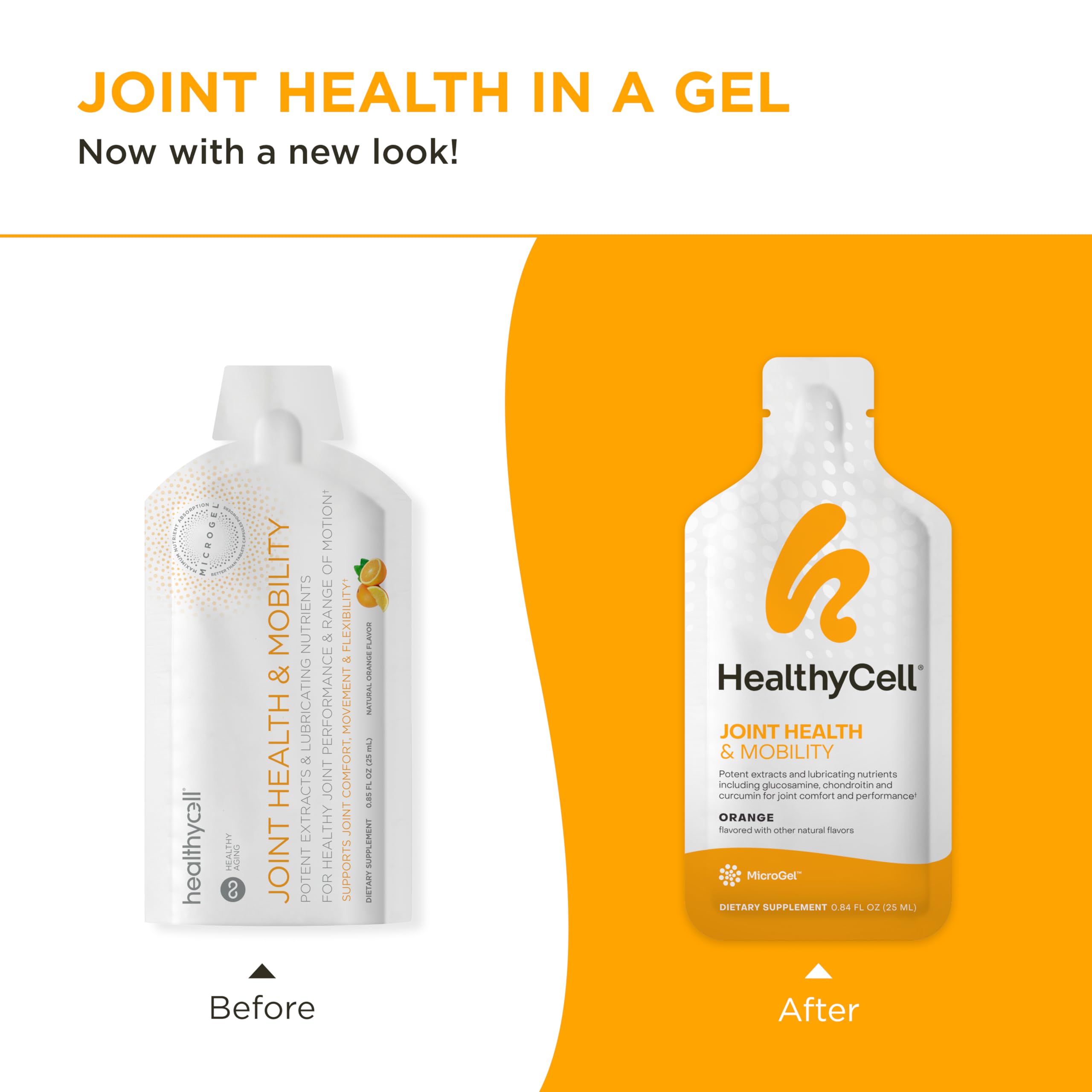 Foto 3 pulgar | Suplemento Healthycell Joint Health & Mobility, 30 Paquetes De Gel - Venta Internacional.