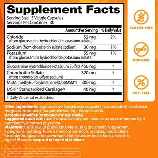 Foto 2 | Suplemento Doctor's Best Con Glucosamina, Condroitina, Msm, Ucii - Venta Internacional.
