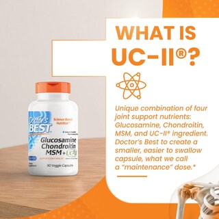 Foto 5 | Suplemento Doctor's Best Con Glucosamina, Condroitina, Msm, Ucii - Venta Internacional.