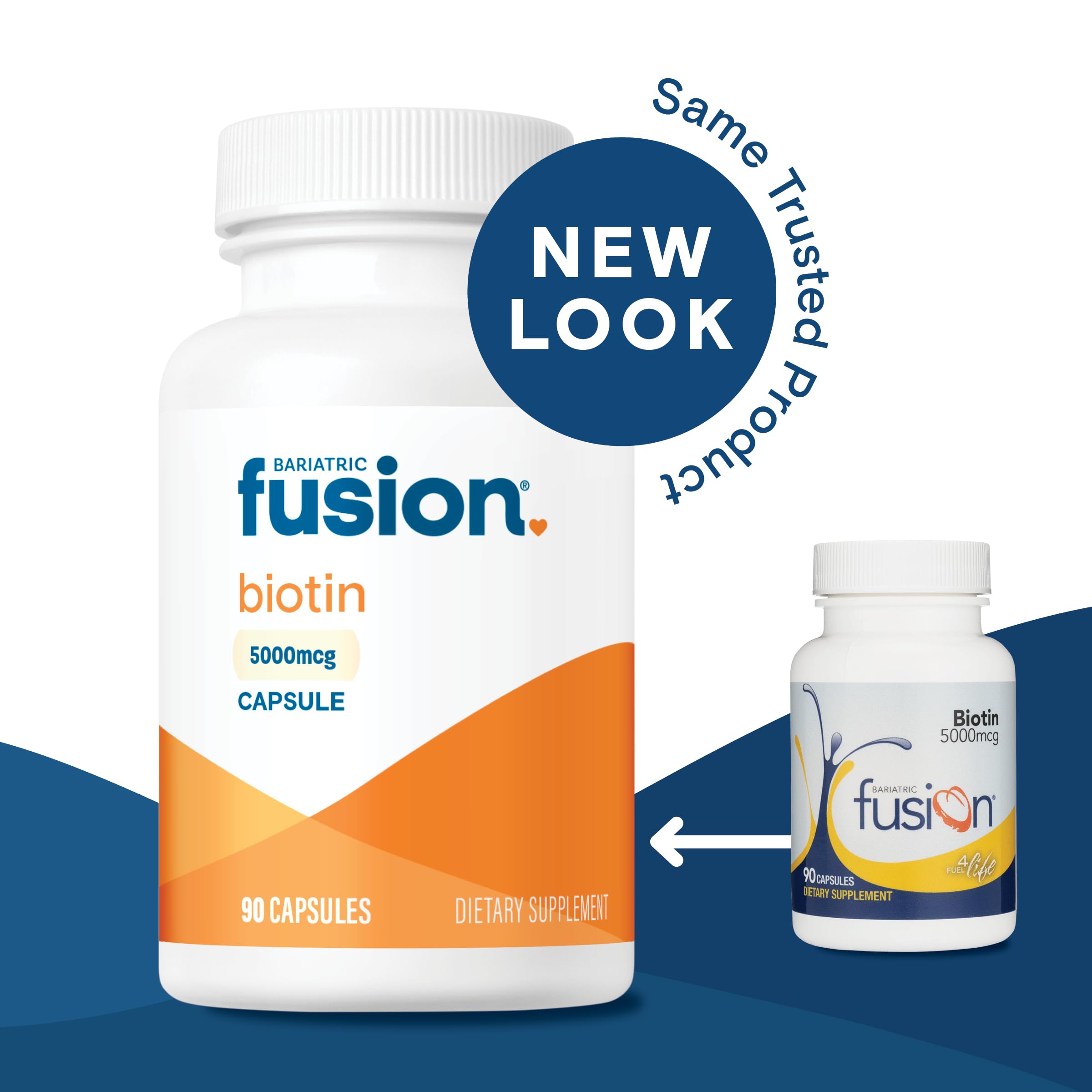 Foto 4 pulgar | Suplemento Bariatric Fusion Biotina 5000 Mcg De Vitamina 90 Cápsulas - Venta Internacional.