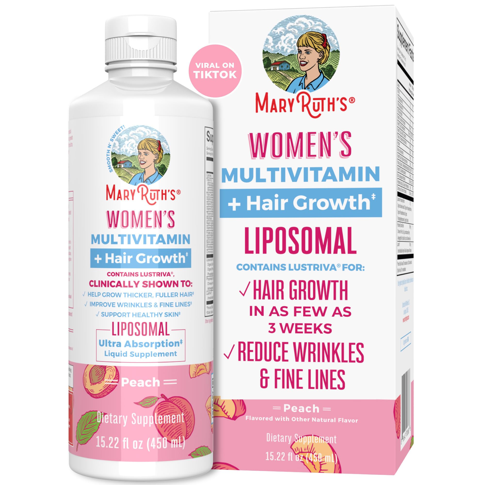 Foto 2 pulgar | Suplemento Multivitamínico Lustriva Para Mujeres Maryruth Organics - Venta Internacional.