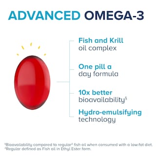 Foto 4 | Suplemento Qunol Advanced Omega 3 De Aceite De Krill Y Pescado, 90 Unidades - Venta Internacional.