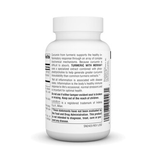 Foto 3 | Suplemento Source Naturals De Cúrcuma Con Meriva 500 Mg - 60 Cápsulas - Venta Internacional.