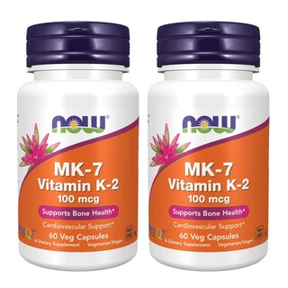 Foto 1 | Cápsulas Vegetarianas De Vitamina K-2 (mk7) Now Foods, 100 Mcg, 60 Unidades, 2 - Venta Internacional.