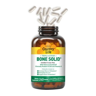 Foto 3 | Suplemento Para La Salud Ósea Country Life Bone Solid 240 Cápsulas - Venta Internacional.
