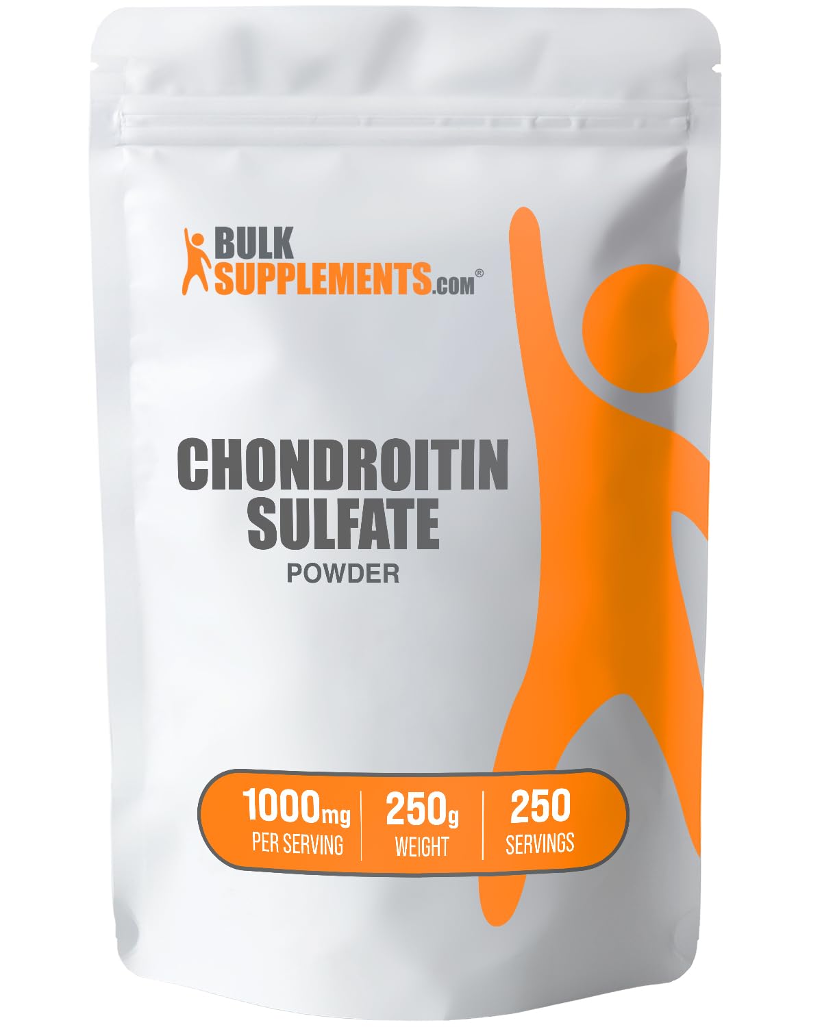 Foto 2 pulgar | Suplemento Bulksupplements.com Sulfato De Condroitina 750 Mg 250 G - Venta Internacional.