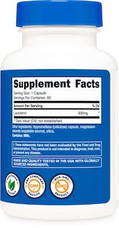 Foto 5 | Suplemento Nutricost, Cápsulas De Lactoferrina, 300 Mg, 60 Porciones - Venta Internacional.
