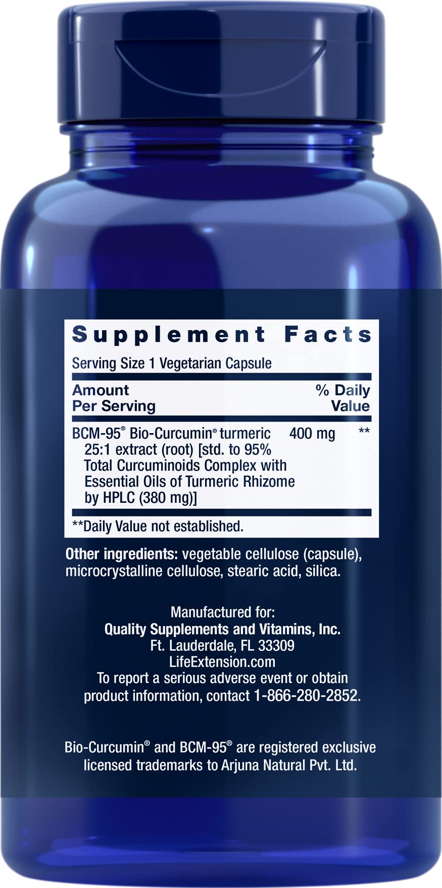 Foto 4 pulgar | Suplemento Life Extension Super Bio-curcumin, 400 Mg - Venta Internacional.